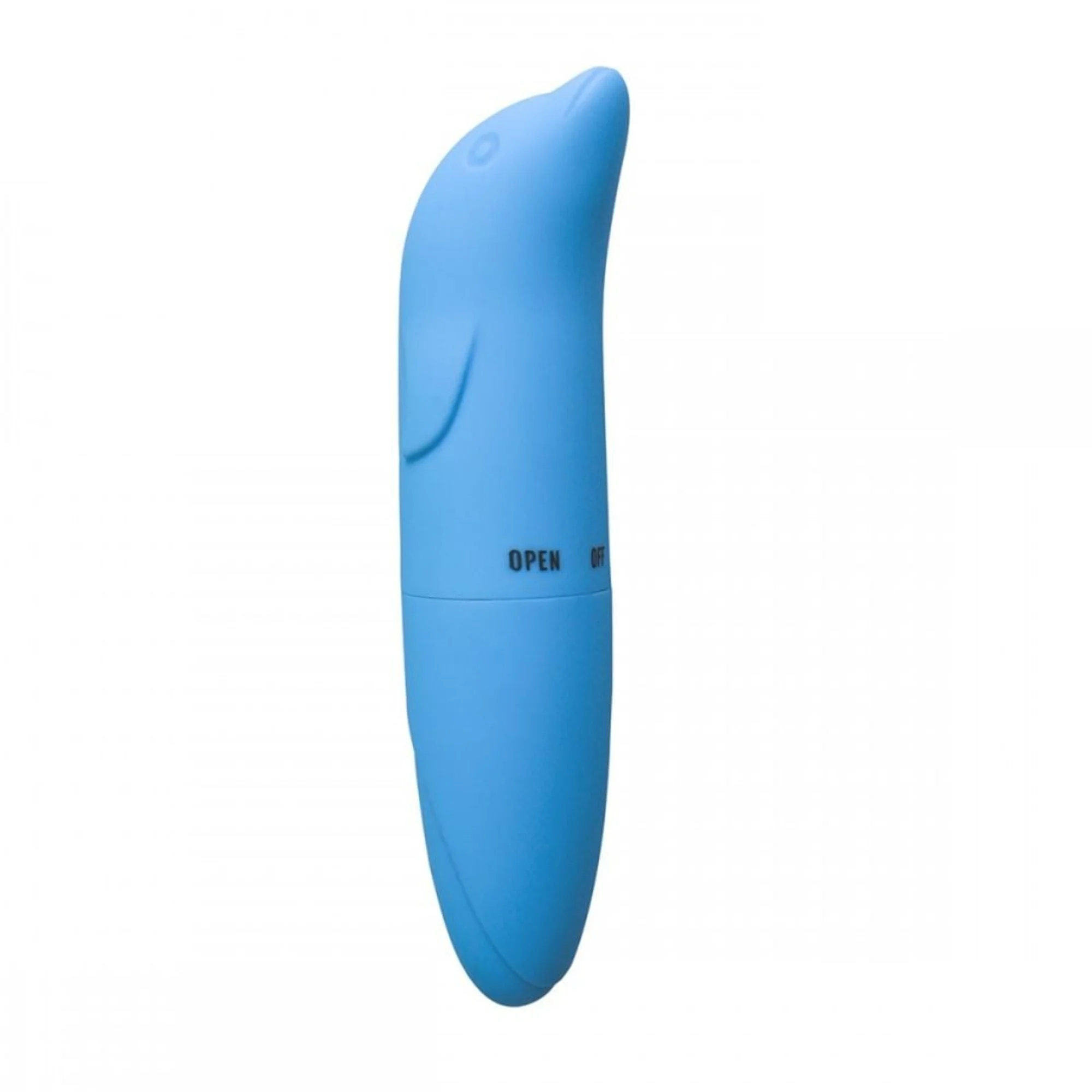 Vibrador Ponto G AZUL Golfinho Aveludado Vibe Toys