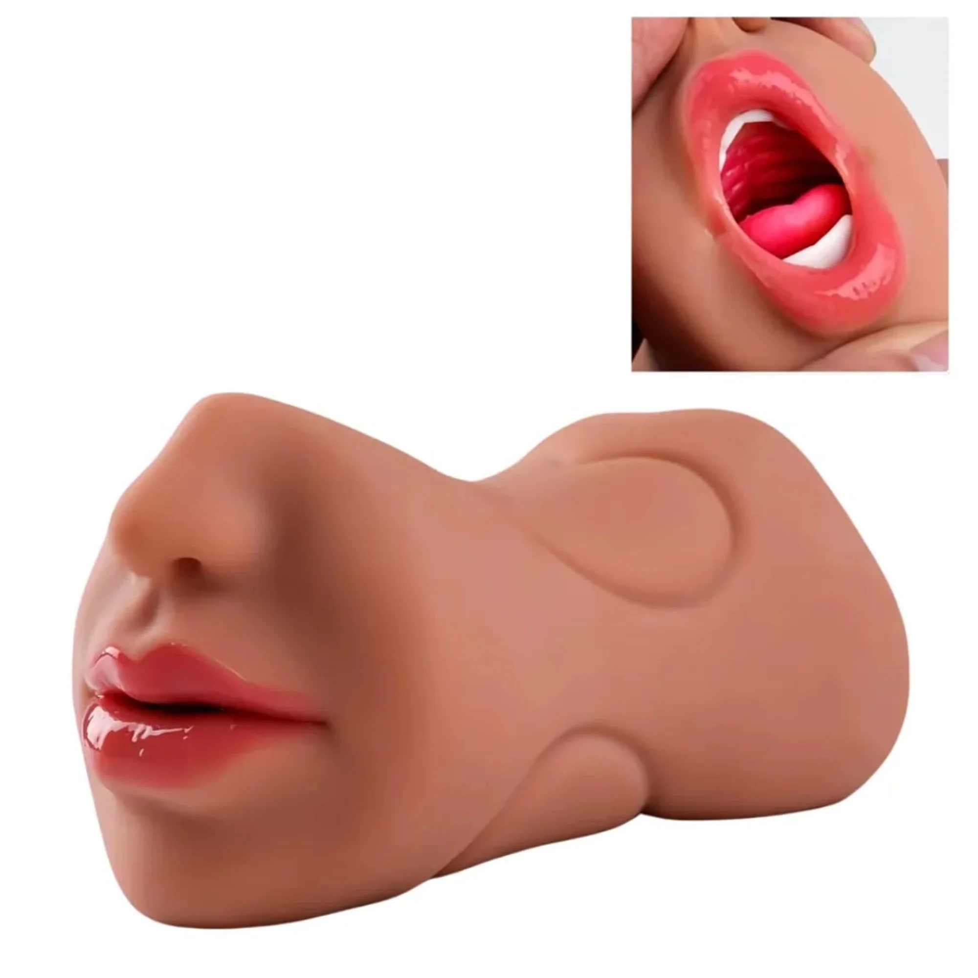 Masturbador 3 Em 1 Com Boca Vagina E Ânus Vibe Toys