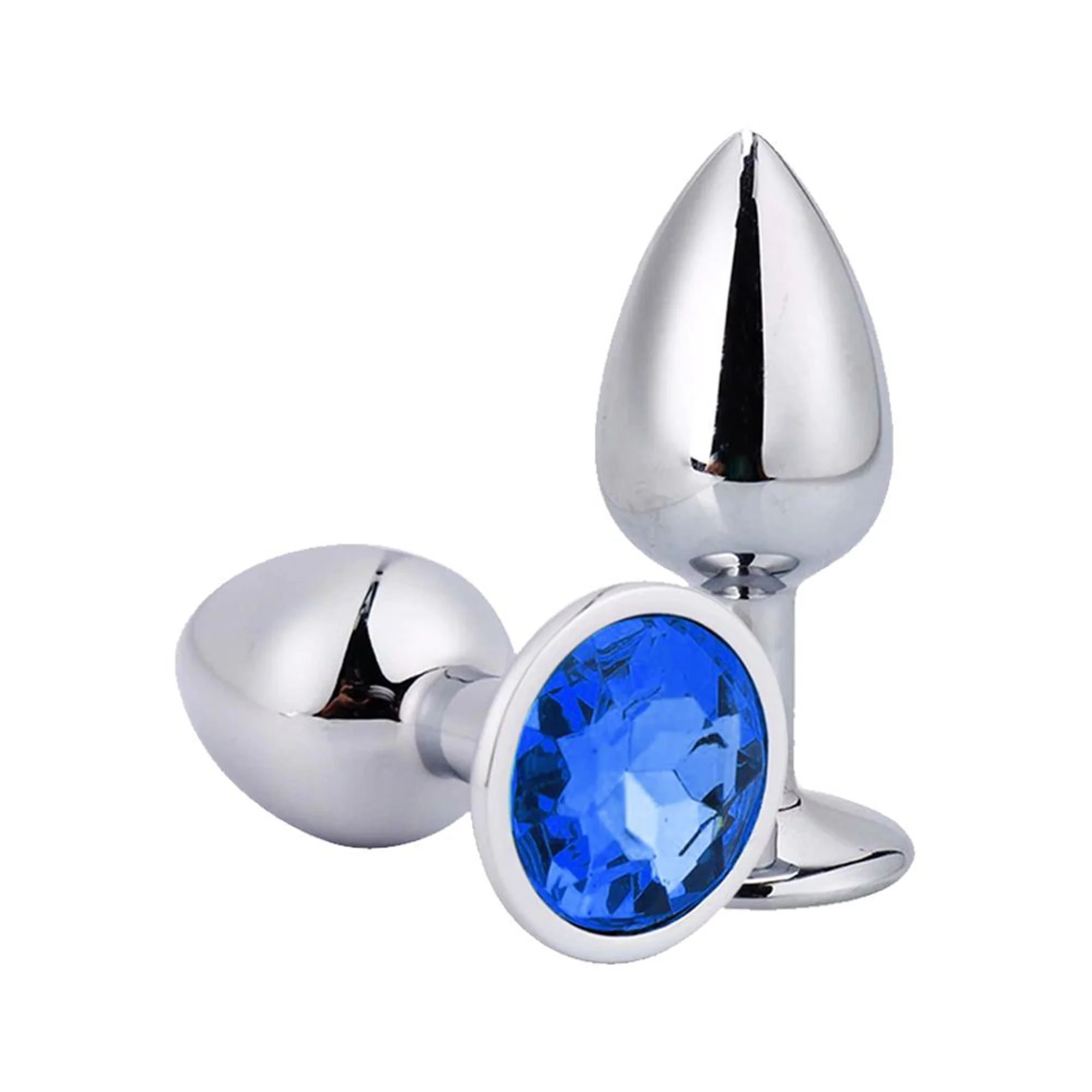 Plug Anal De Metal Com Pedra Colors Pequeno - Image 2