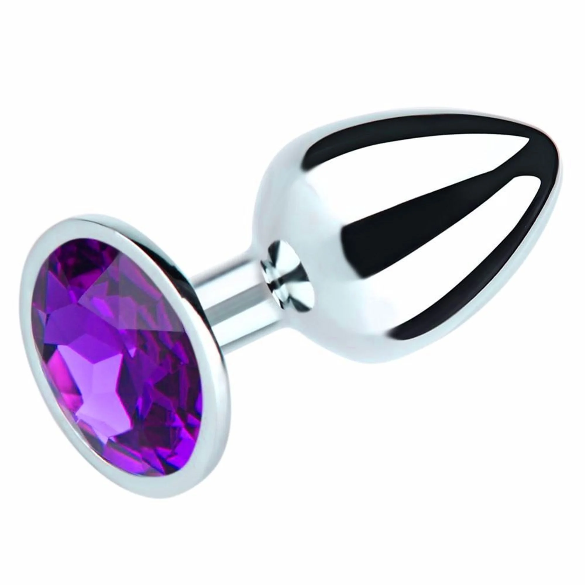 Plug Anal De Metal Com Pedra Colors Pequeno - Image 4