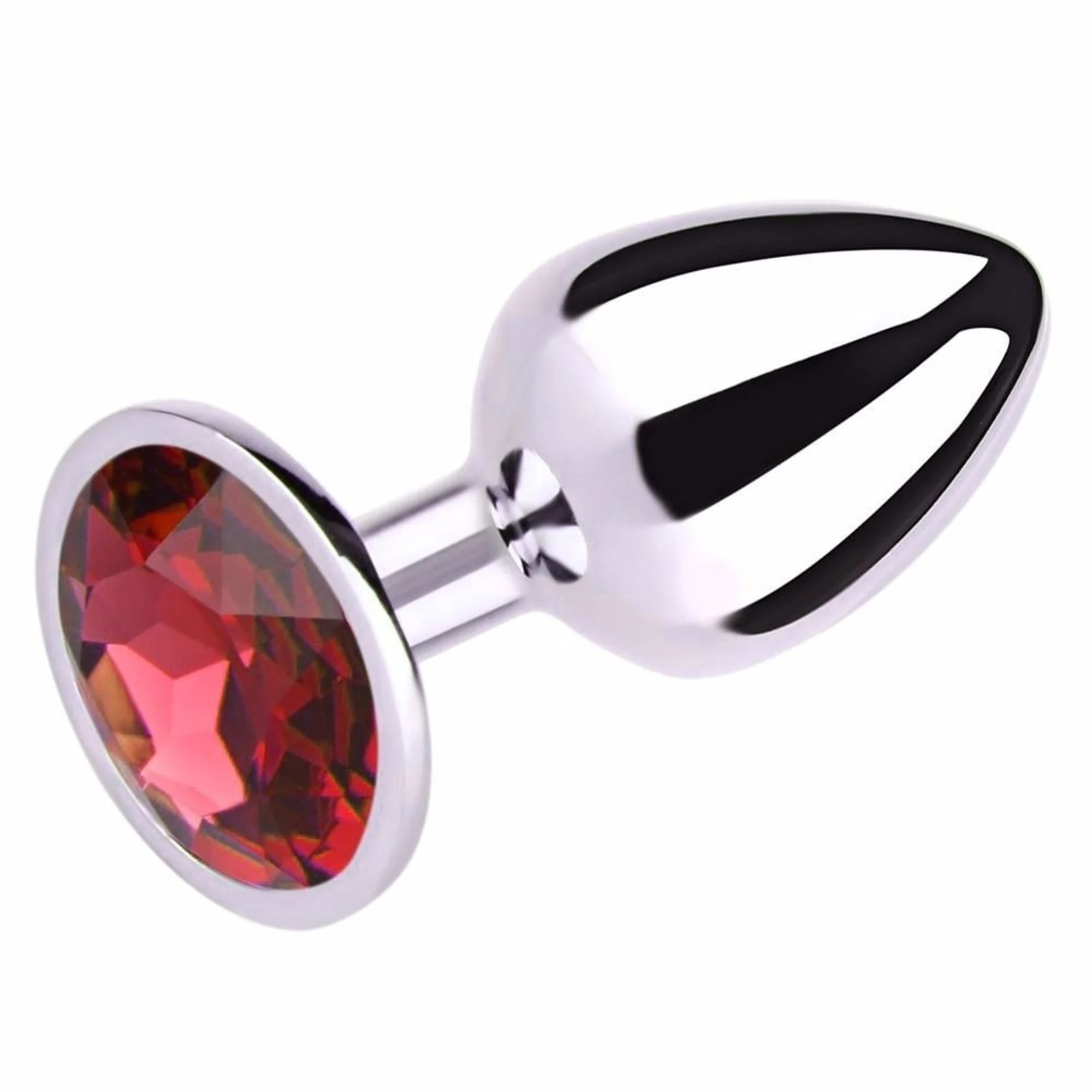Plug Anal De Metal Com Pedra Colors Pequeno - Image 9