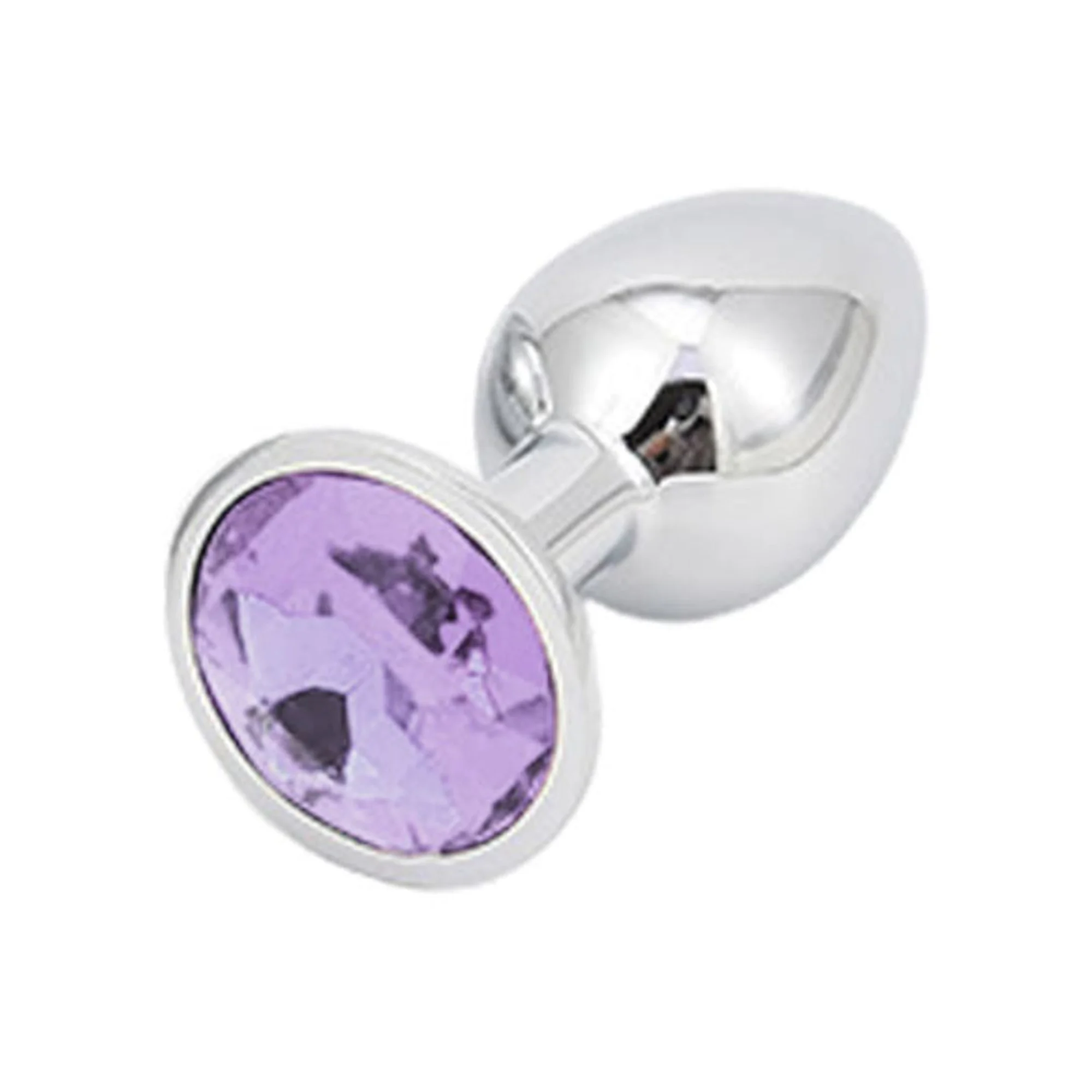 Plug Anal De Metal Com Pedra Colors Pequeno - Image 3