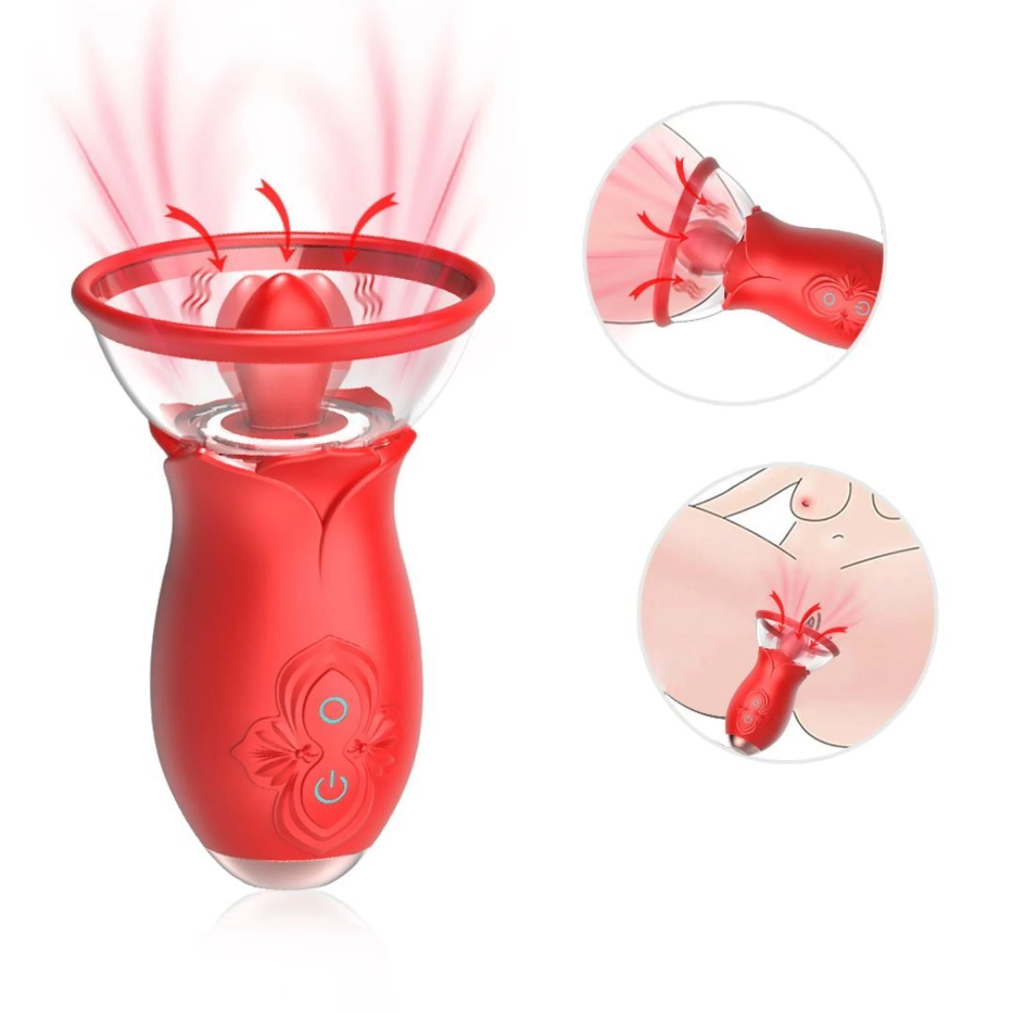 Vibrador Com Língua Estimuladora Yulan 3 Modos De Vibração Vibe Toys - Image 2