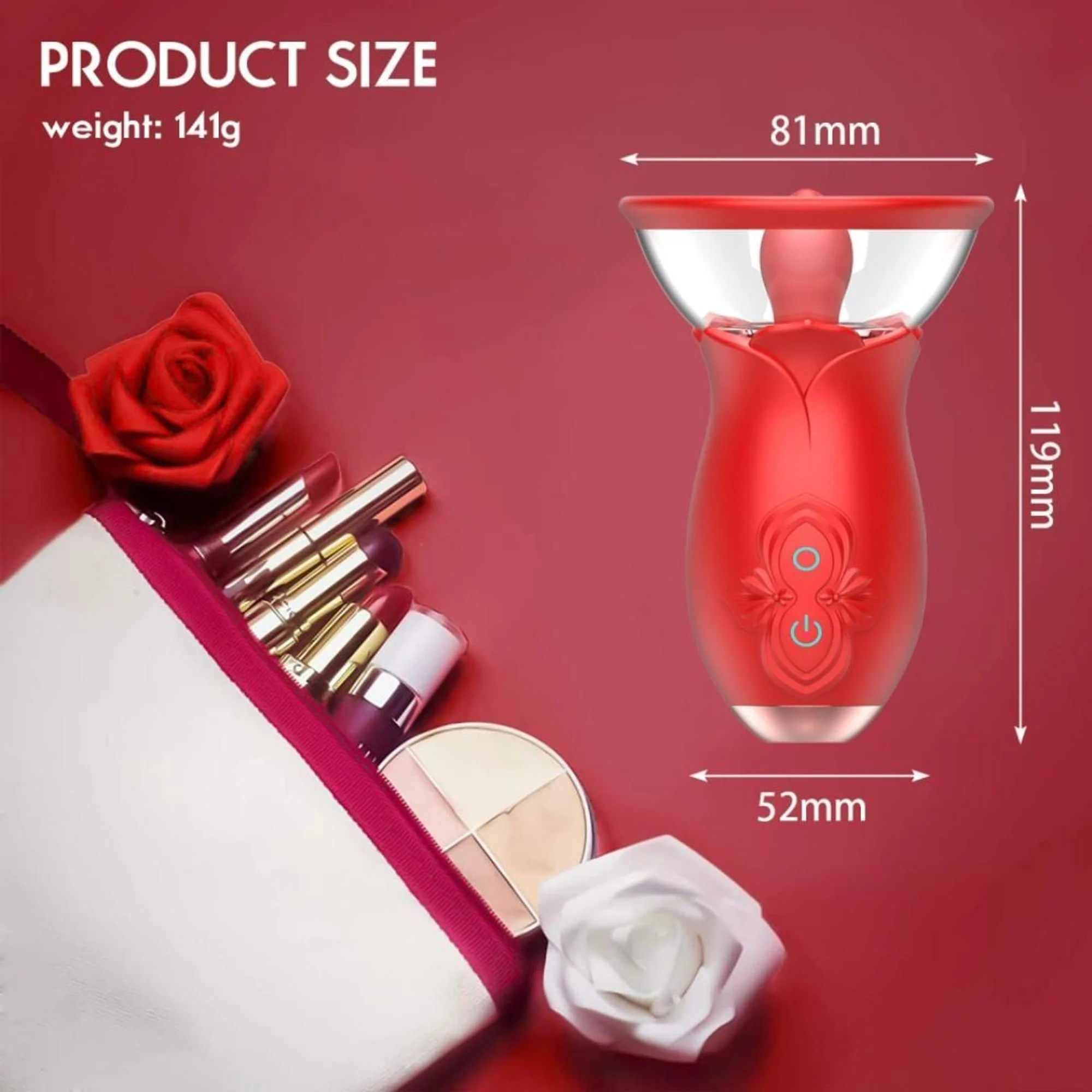 Vibrador Com Língua Estimuladora Yulan 3 Modos De Vibração Vibe Toys - Image 8