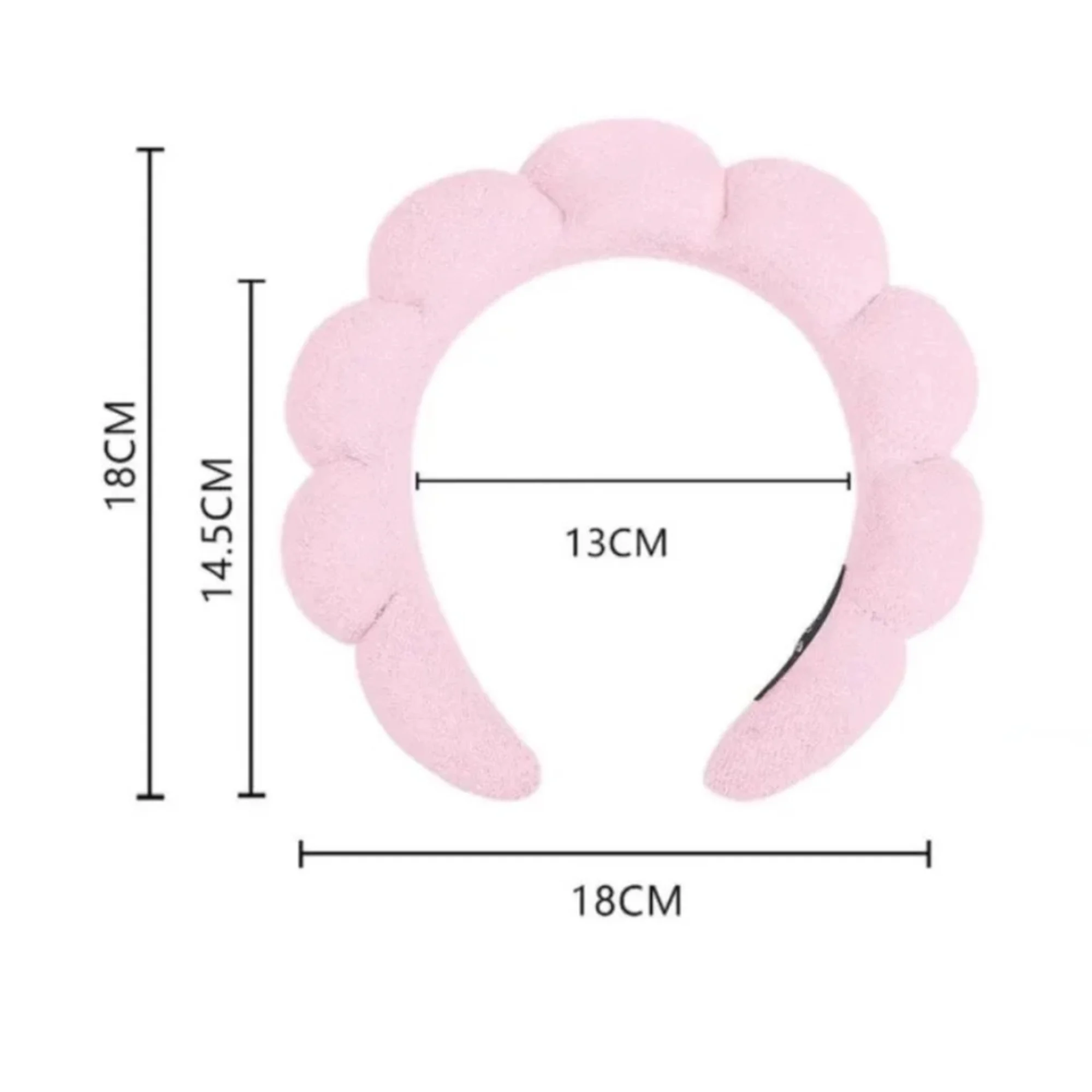 Tiara Nuvem Para Skincare Antideslizante Cores Sortidas Vibe Toys - Image 4